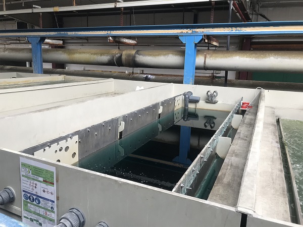 anodisation-ligne de production tecal verbrugge